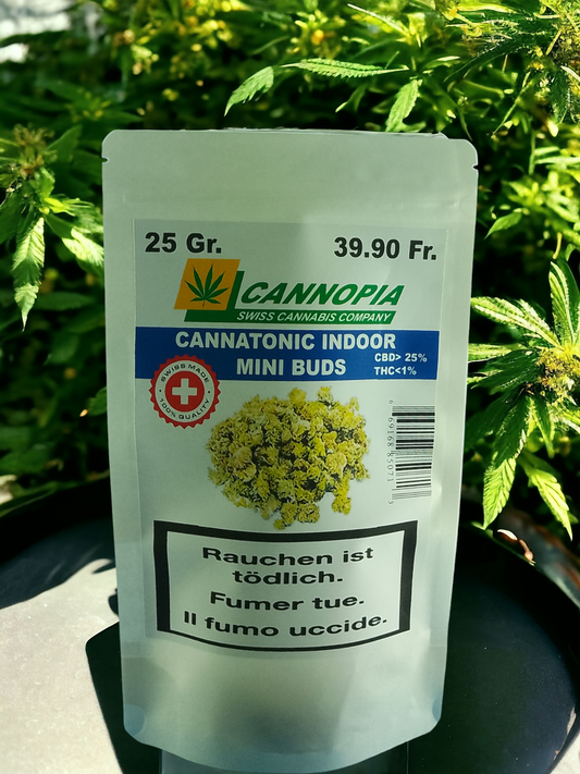 Mini Buds Cannatonic 25 Gramm Indoor