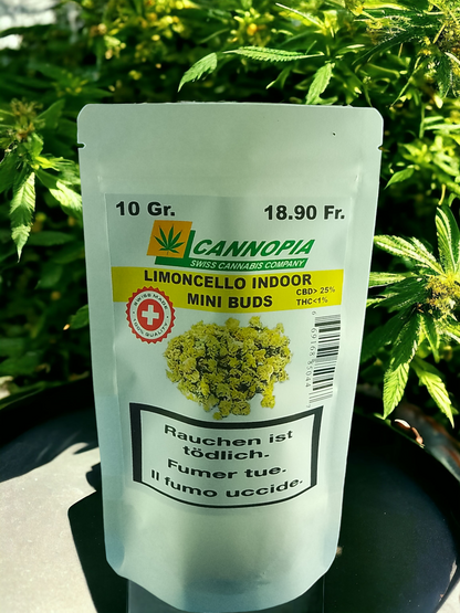 Mini Buds Limoncello 10 Gramm Indoor