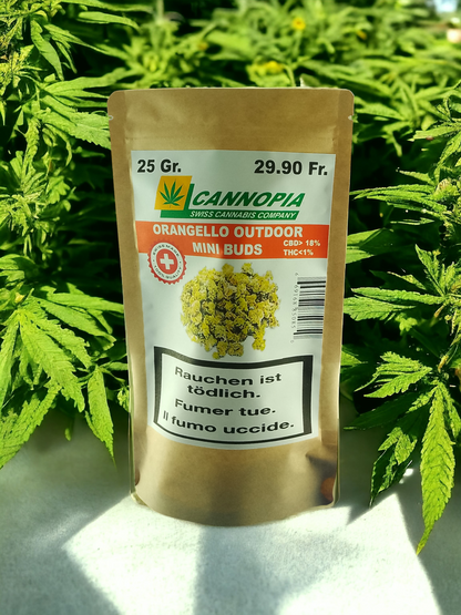 Mini Buds Orangello 25 Gramm Outdoor