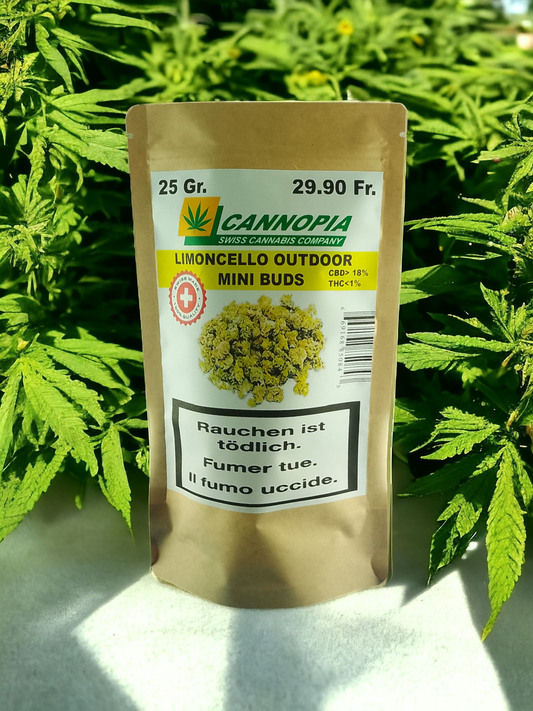 Mini Buds Limoncello 25 Gramm Outdoor