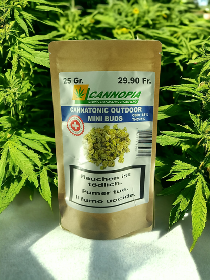 Mini Buds Cannatonic 25 Gramm Outdoor