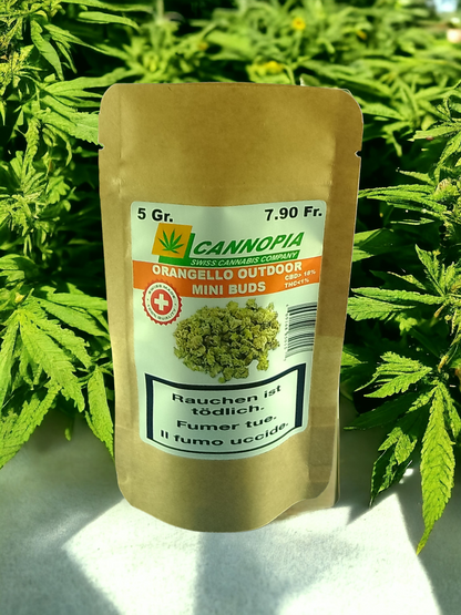 Mini Buds Orangello 5 Gramm Outdoor