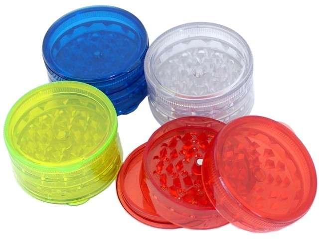 BUDDIES Grinder Clear Plastic