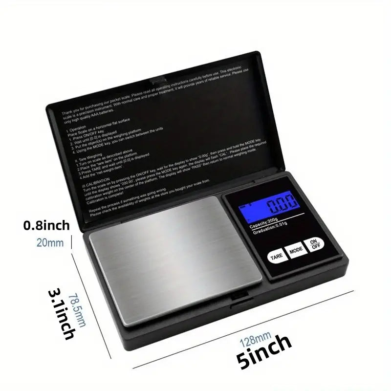 Digital Scale Proffesional-Mini bis 200 Gramm