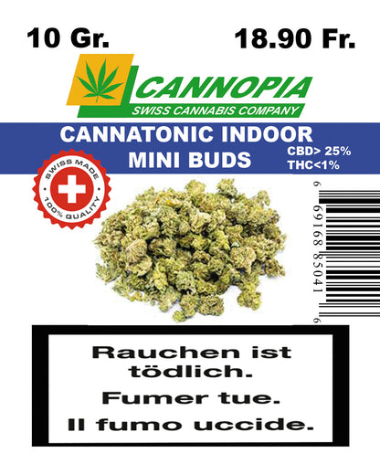 Mini Buds Cannatonic 10 Gramm Indoor