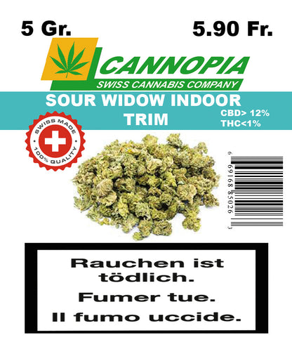 Trim Sour Widow 5 Gramm Indoor