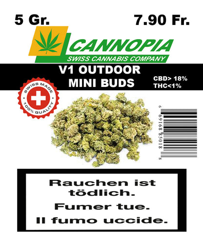 Mini Buds V1 5 Gramm Outdoor